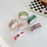 Cartoon Bear Washi Tape Korean Style Journal Borders