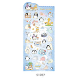 Cute Cat Dog And Bunny Sticker Sheets - Animal Friends
