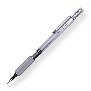 Ohto MS01 Mechanical Pencil - 0.5 mm - Silver - Stationery Pal