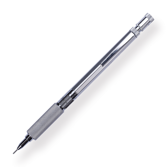 Ohto MS01 Mechanical Pencil - 0.5 mm - Silver - Stationery Pal