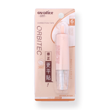 Oval Orbitec Correction Tape - Limited Edition - Peach - Stationery Pal