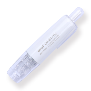 Oval Orbitec Correction Tape - Limited Edition - White - Stationery Pal