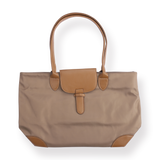 Oxford Cloth Tote Bag - Khaki - Stationery Pal