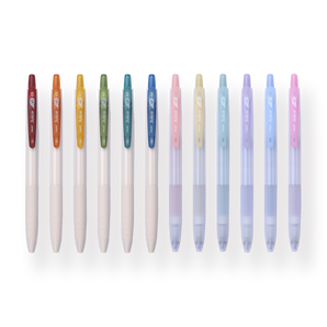 PILOT Juice Gel Ink Ballpoint Pen - Classic and Dusty Color - 2024 - Set of 12 - Stationery Pal