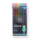 PILOT Juice Limited Edition Gel Pen - Neon Color - Set of 6 - Stationery Pal