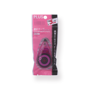 PLUS Whiper Mini Correction Tape - 5mm x 7m - Pink