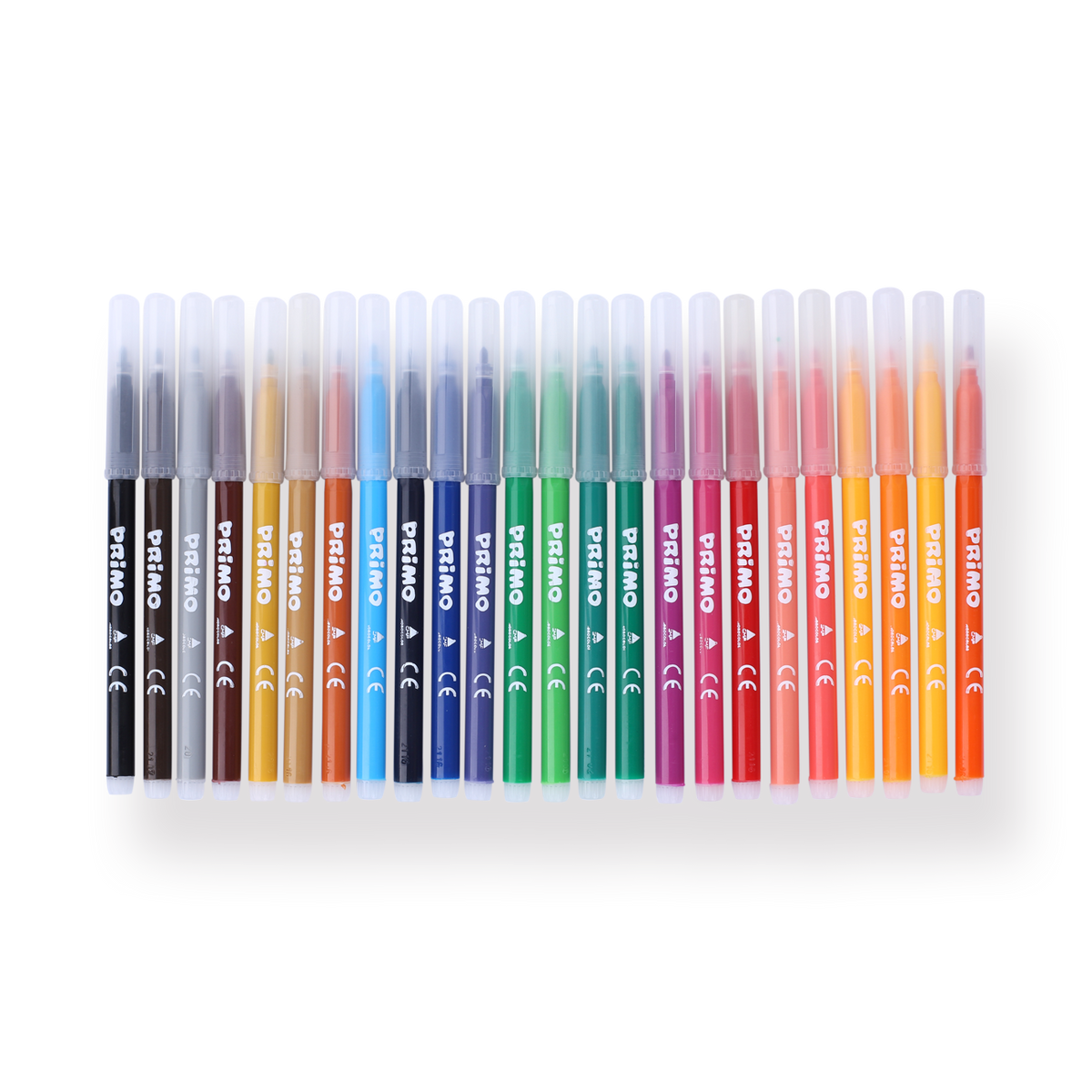 PRIMO Fine-tip Fibre Pens - Set of 24 — Stationery Pal