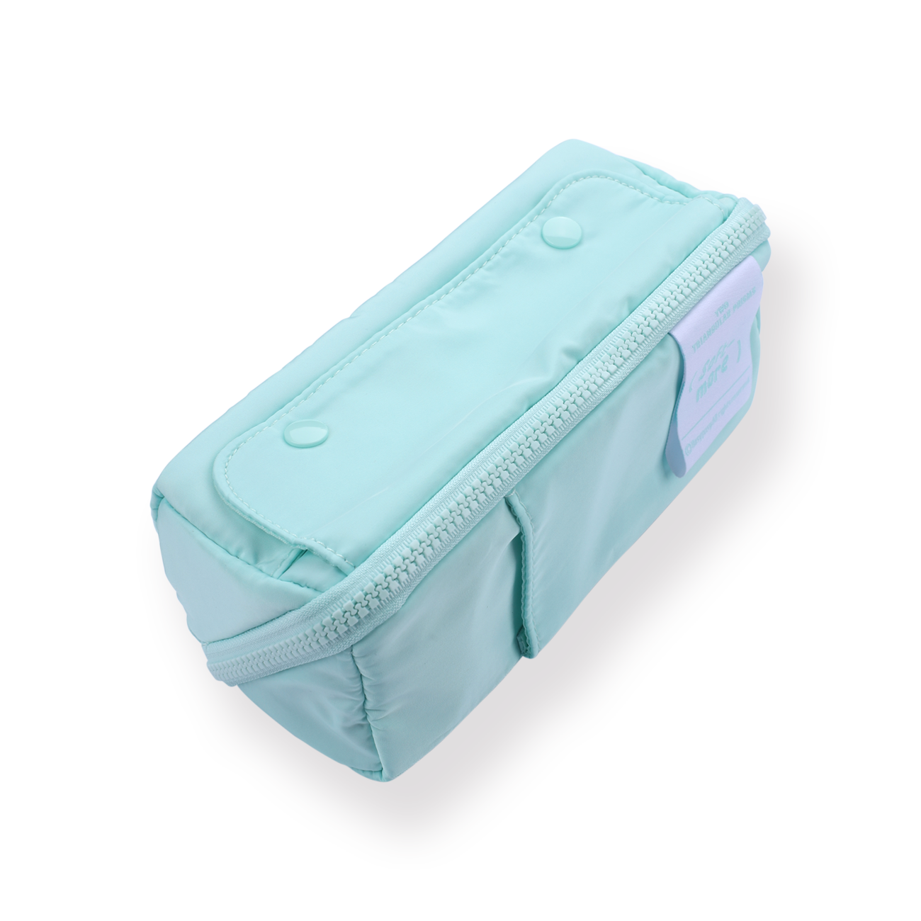 Pastel Prism Pencil Pouch Mint
