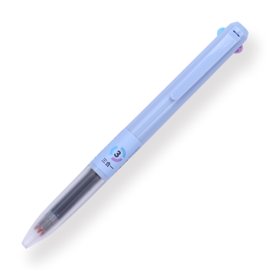 Pastel Tricolor Pen - 0.5 mm - Blue - Stationery Pal