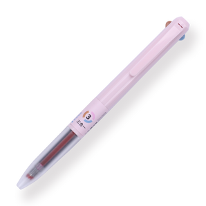 Pastel Tricolor Pen - 0.5 mm - Pink - Stationery Pal