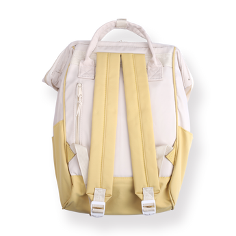 Pastel Waterproof Backpack - Yellow - Stationery Pal