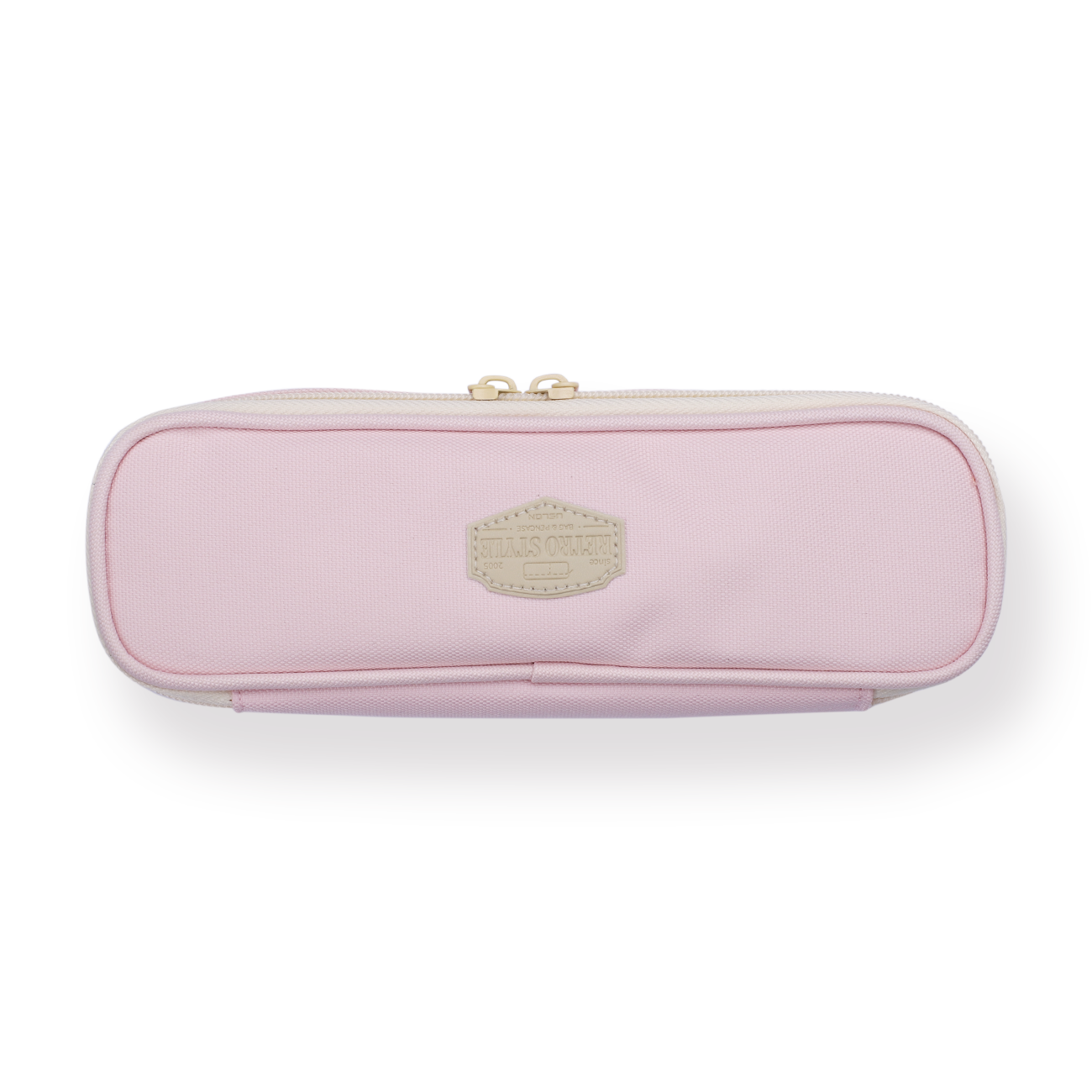 Pastel Zippered Large Pencil Case Pink Stationery Pal