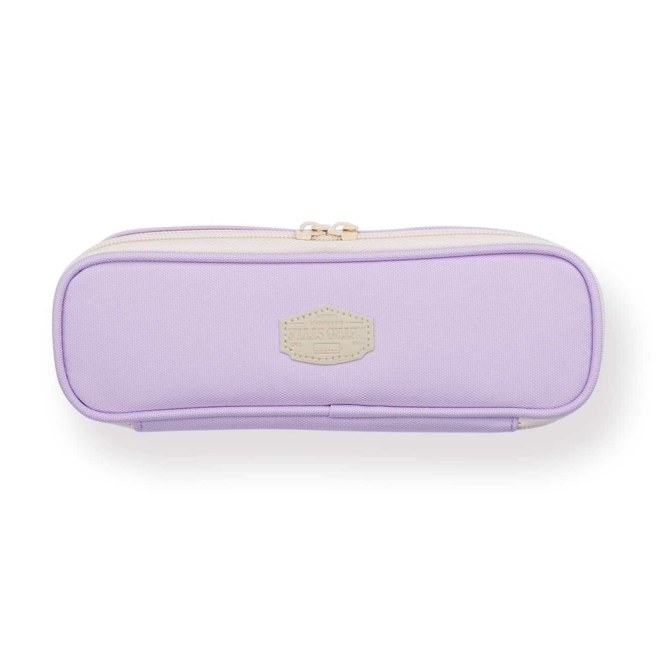 Pastel Zippered Large Pencil Case Purple Stationery Pal