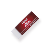 Pentel Ain Eraser - Red - Big - Stationery Pal