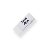 Pentel Ain Eraser - White - Small - Stationery Pal