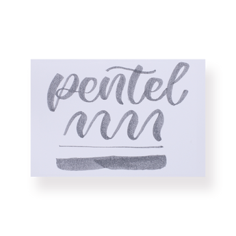 Pentel Arts Color Brush Pen - Gray - Stationery Pal