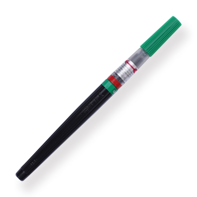 Pentel Arts Color Brush Pen - Green - Stationery Pal