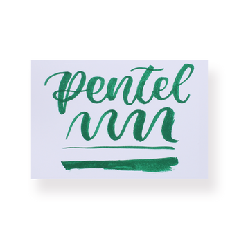 Pentel Arts Color Brush Pen - Green - Stationery Pal