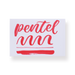 Pentel Arts Color Brush Pen - Red - Stationery Pal