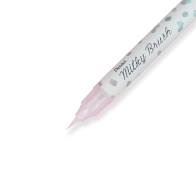 Pentel Arts Milky Brush Pen - Pastel Mint Green - Stationery Pal