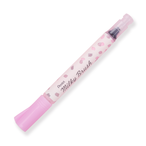 Pentel Arts Milky Brush Pen - Pastel Pink - Stationery Pal