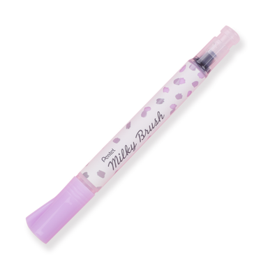 Pentel Arts Milky Brush Pen - Pastel Violet - Stationery Pal