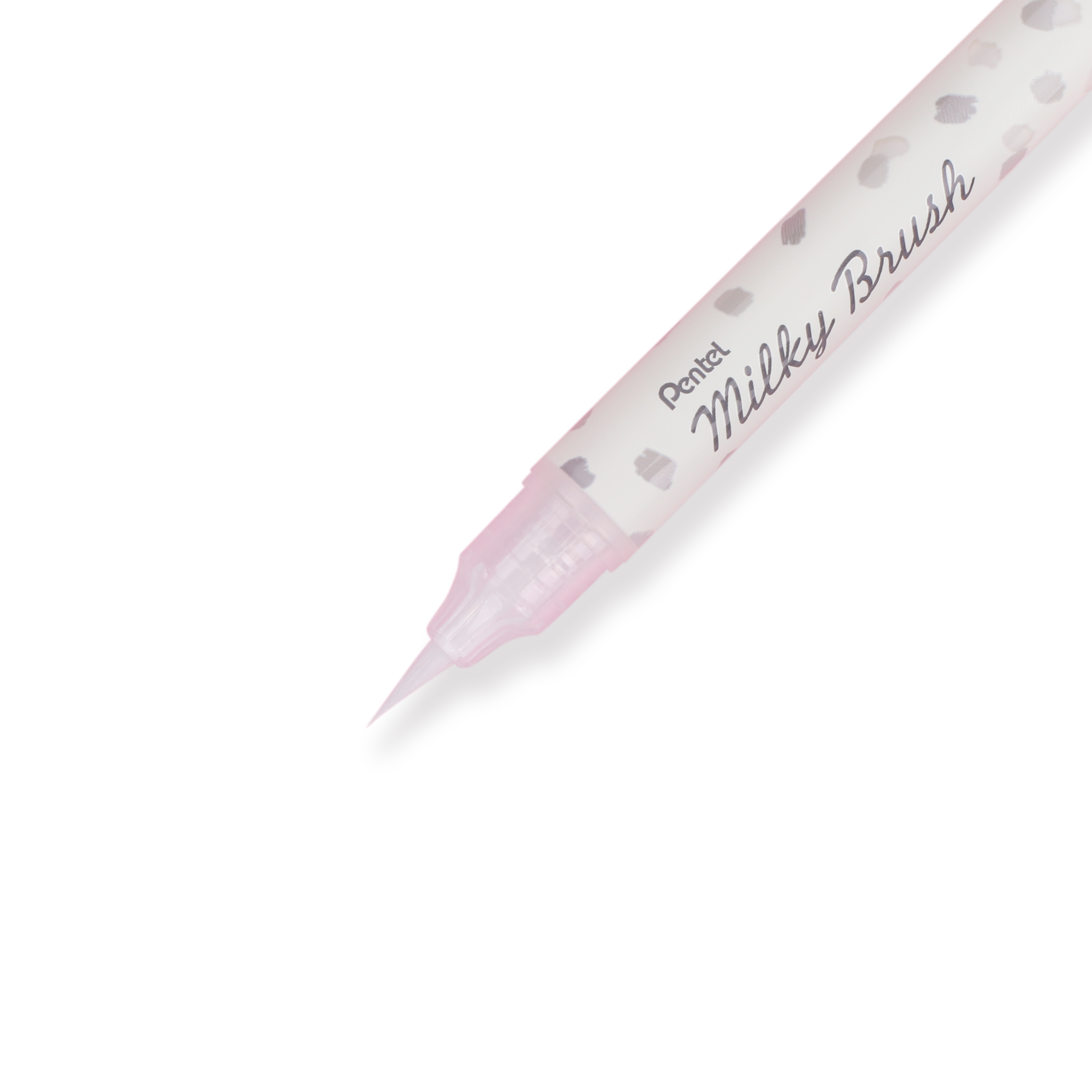 Pentel Arts Milky Brush Pen - White - Stationery Pal