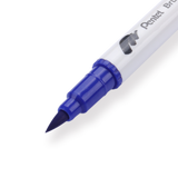 Pentel Brush Sign Pen Twin - Blue - Stationery Pal