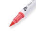 Pentel Brush Sign Pen Twin - Coral Pink - Stationery Pal