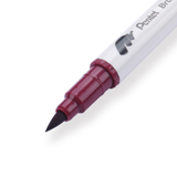 Pentel Brush Sign Pen Twin - Dark Red - Stationery Pal