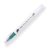 Pentel Brush Sign Pen Twin - Green - Stationery Pal