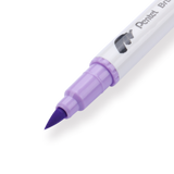 Pentel Brush Sign Pen Twin - Heliotrope - Stationery Pal