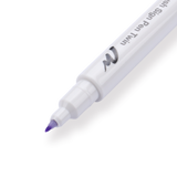 Pentel Brush Sign Pen Twin - Heliotrope - Stationery Pal