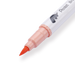 Pentel Brush Sign Pen Twin - Pale Orange - Stationery Pal