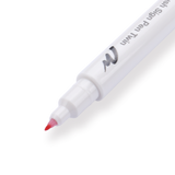 Pentel Brush Sign Pen Twin - Red - Stationery Pal