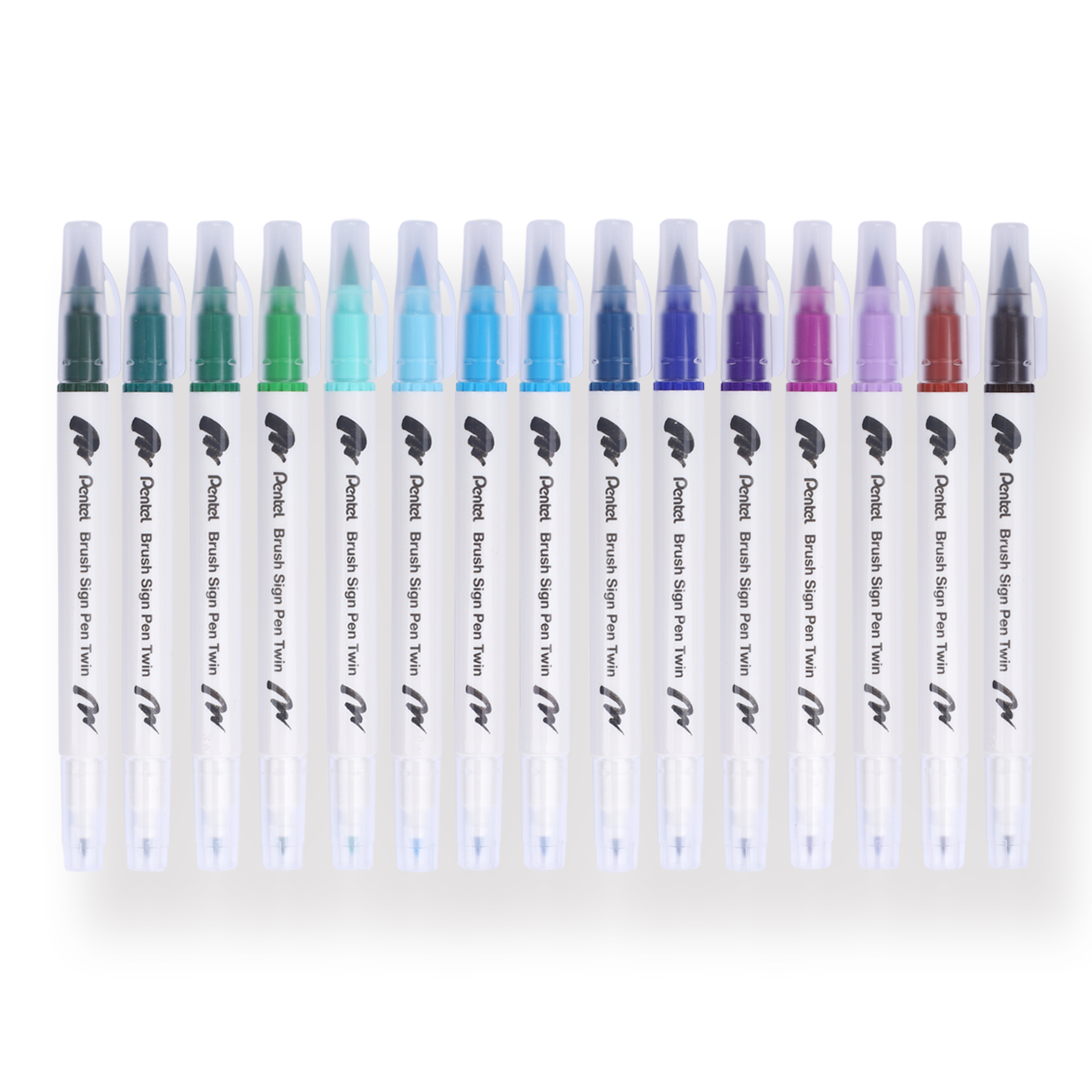 30 Ct iBayam Brush Pens & 24 Art Vibrant-Color Brush Tip Fineliner