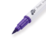 Pentel Brush Sign Pen Twin - Violet - Stationery Pal