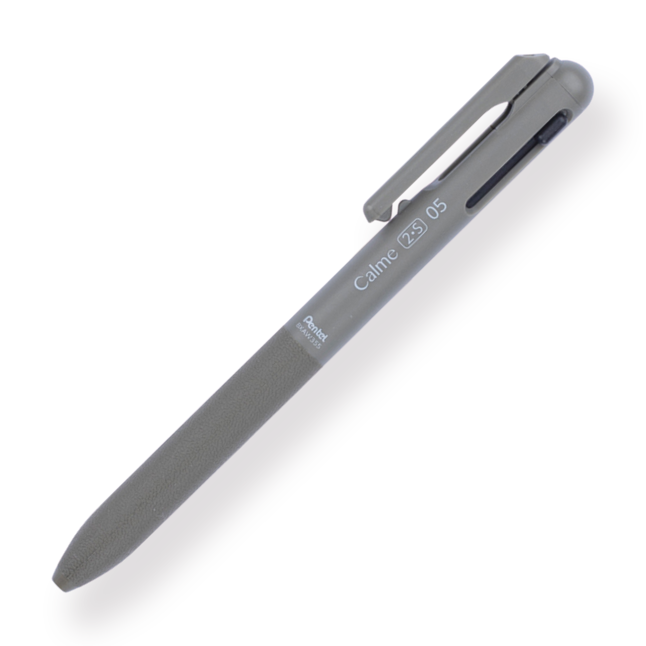 Pentel Calme 2 Color 0.5 mm Ballpoint Pen + 0.5 mm Mechanical Pencil - Khaki Body - Stationery Pal