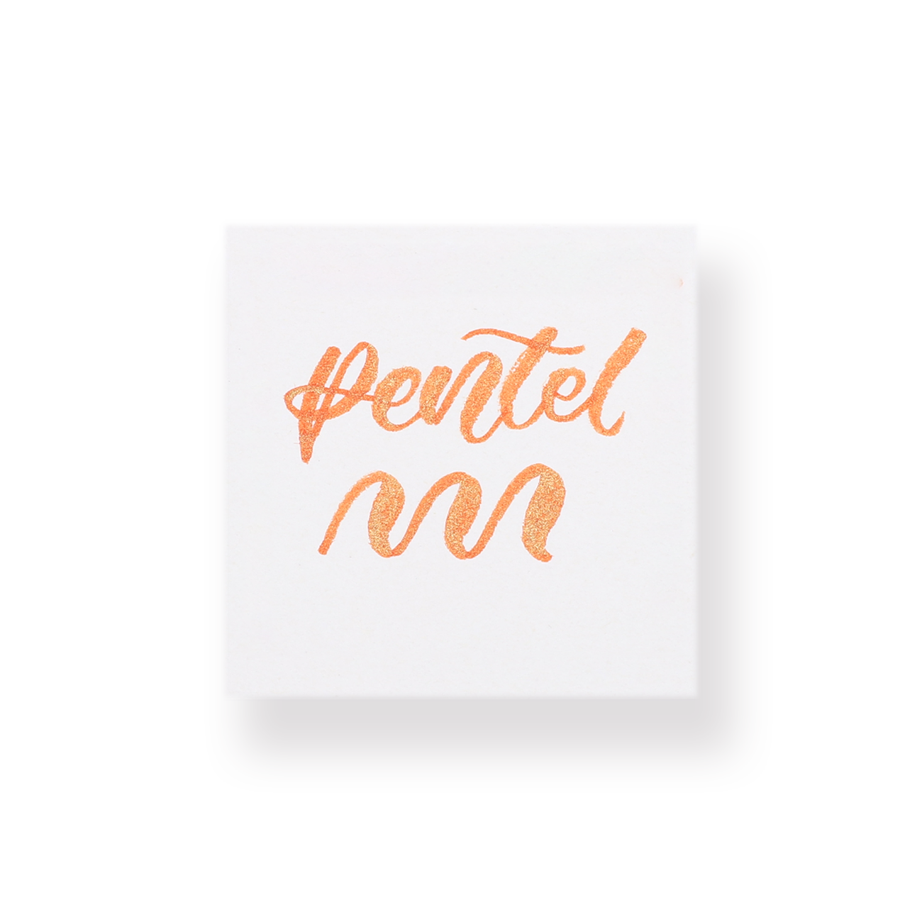 Pentel Dual Metallic Brush Pen - Orange + Metallic Yellow - Stationery Pal