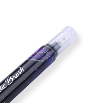 Pentel Dual Metallic Brush Pen - Violet + Metallic Blue - Stationery Pal