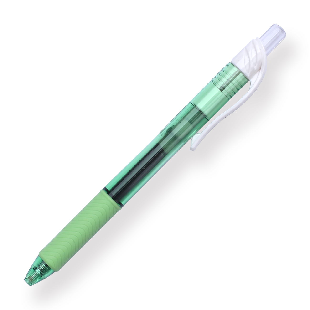 Pentel EnerGel-X Gel Pen Needle-Point mm Black (Green