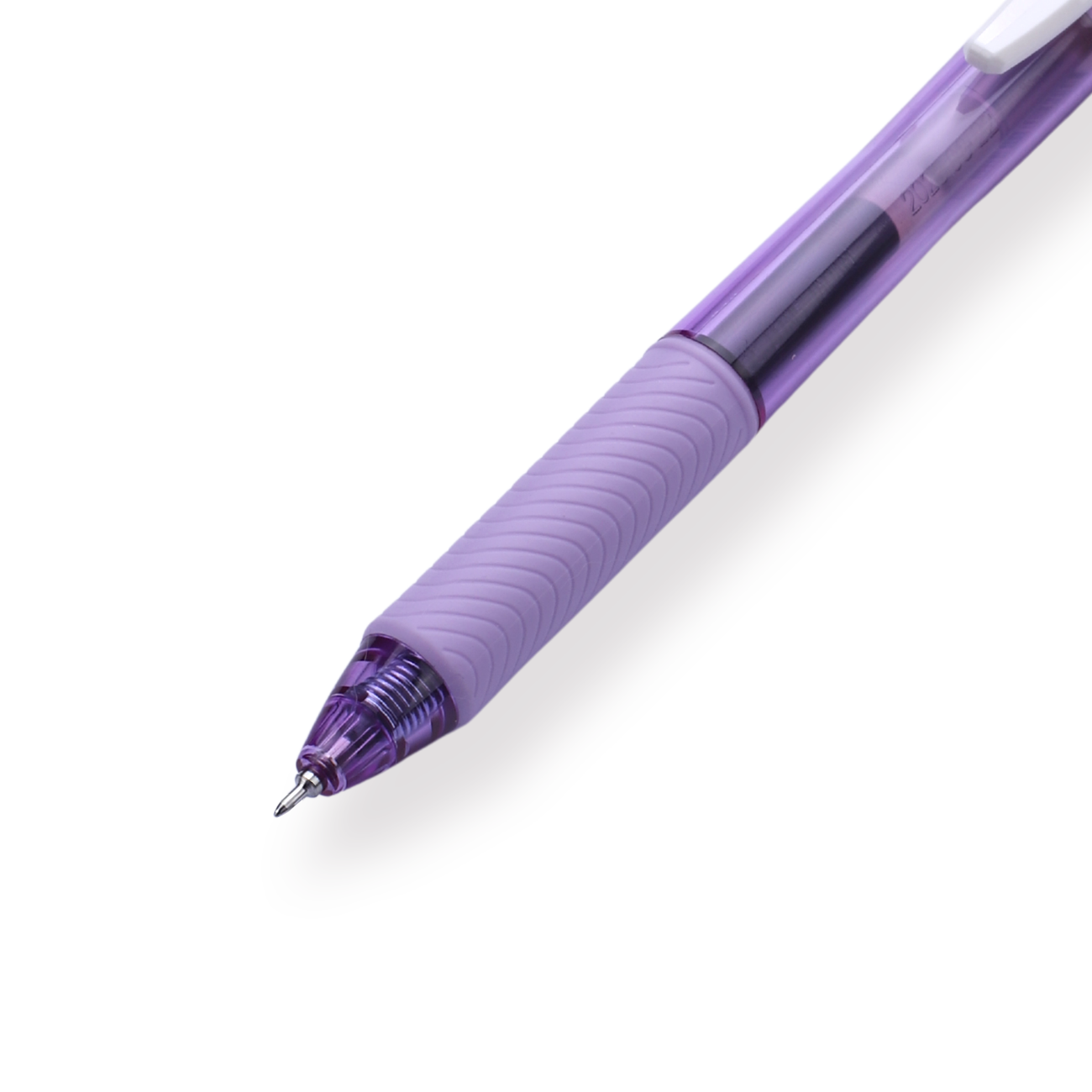Pentel EnerGel-X Gel Pen - Needle-Point - 0.5 mm - Black (Purple Body)