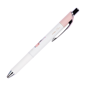 Pentel EnerGel Clena Gel Pen - 0.5 mm - Black Ink - Pink Body - Stationery Pal