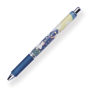 Pentel EnerGel Fall-themed Limited Edition Gel Pen - 0.5 mm - Blue Grip - Stationery Pal