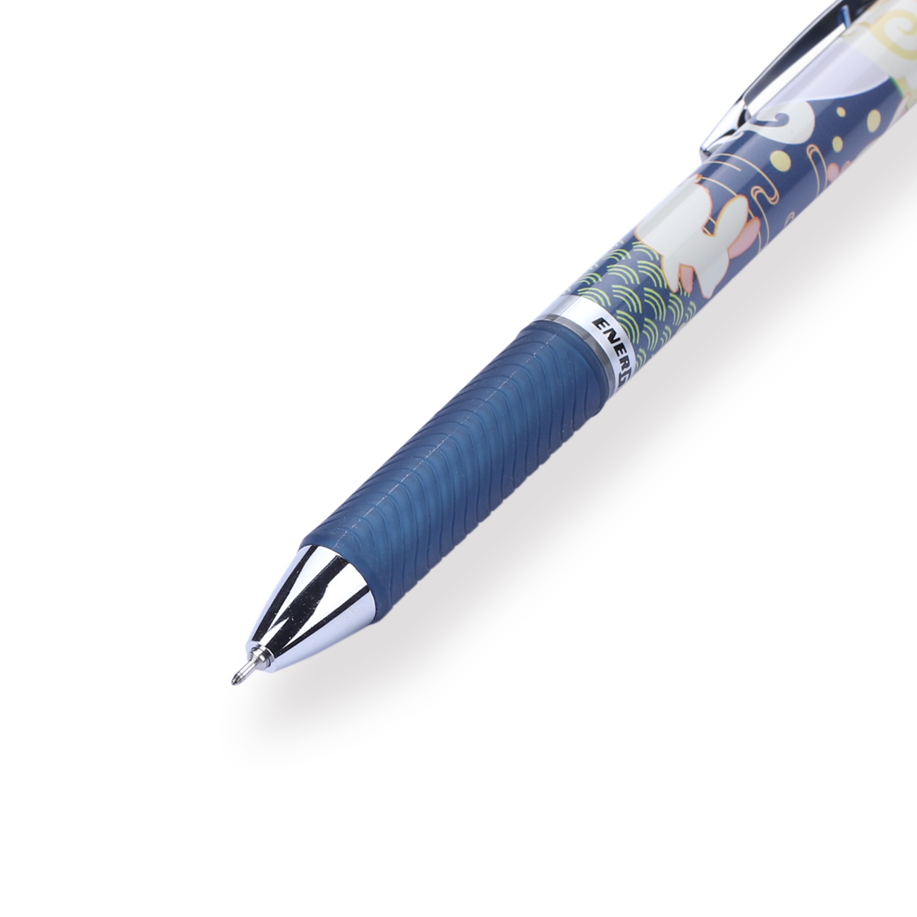 Pentel EnerGel Fall-themed Limited Edition Gel Pen - 0.5 mm - Blue Grip