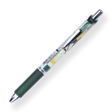 Pentel EnerGel Fall-themed Limited Edition Gel Pen - 0.5 mm - Green Grip - Stationery Pal