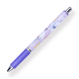 Pentel EnerGel Fall-themed Limited Edition Gel Pen - 0.5 mm - Purple Grip - Stationery Pal