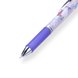 Pentel EnerGel Fall-themed Limited Edition Gel Pen - 0.5 mm - Purple Grip - Stationery Pal