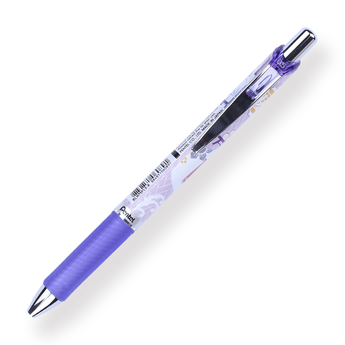 Pentel EnerGel Fall-themed Limited Edition Gel Pen - 0.5 mm - Purple Grip - Stationery Pal