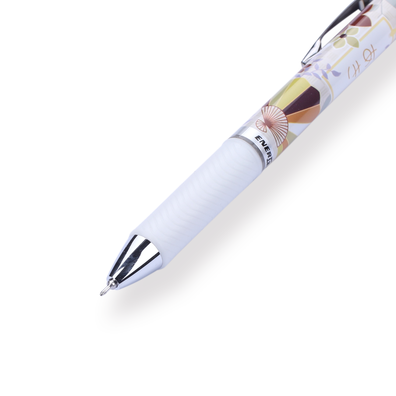 Pentel EnerGel Fall-themed Limited Edition Gel Pen - 0.5 mm - White Grip - Stationery Pal